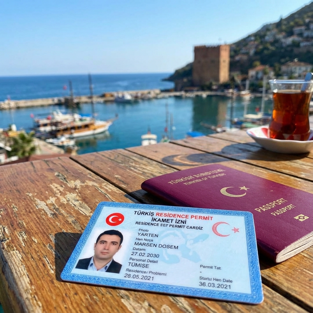 Dokument för turkiskt uppehållstillstånd